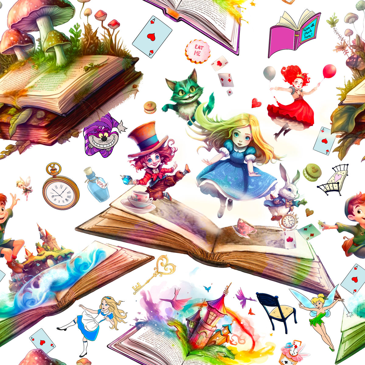 RTS - Clear Vinyl Design - Magical Pages – Itchin To Get Stitchin ...