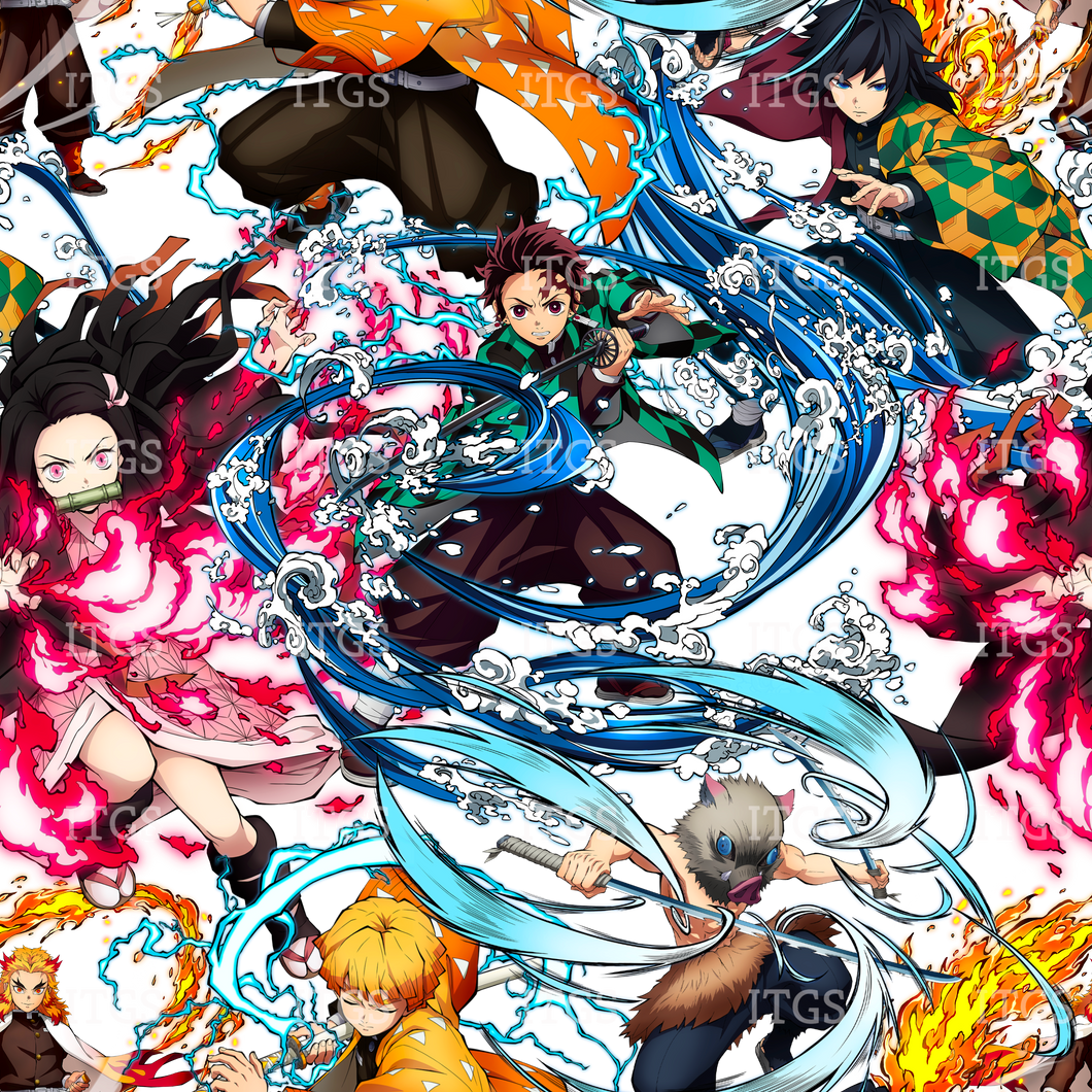 RTS - Clear Vinyl Design  - Slaying Warriors