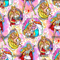 Clear Vinyl Design  -  princess of Power 1