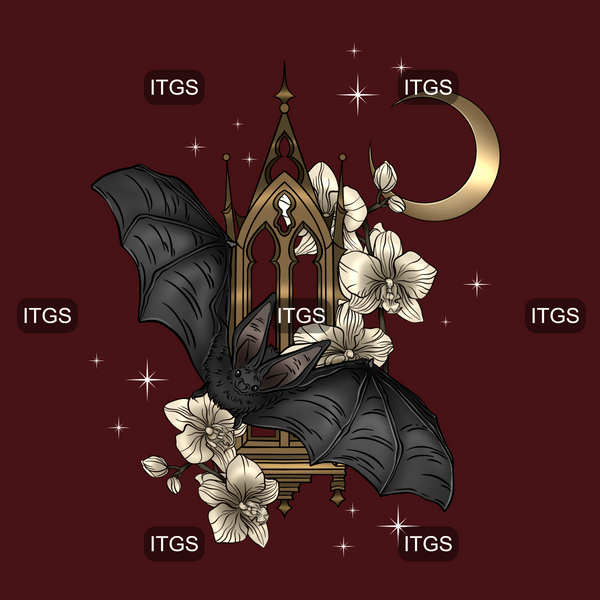 Moon Bat Panel - Dark
