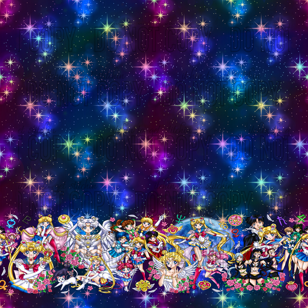 Moon Beauty Border - Dark