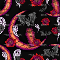 Moon Ghosts - Black / Red