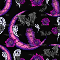 Moon Ghosts - Black / Purple