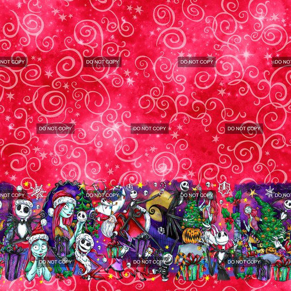 Nightmare Holiday Border 1