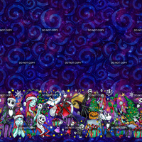 Nightmare Holiday Border 2