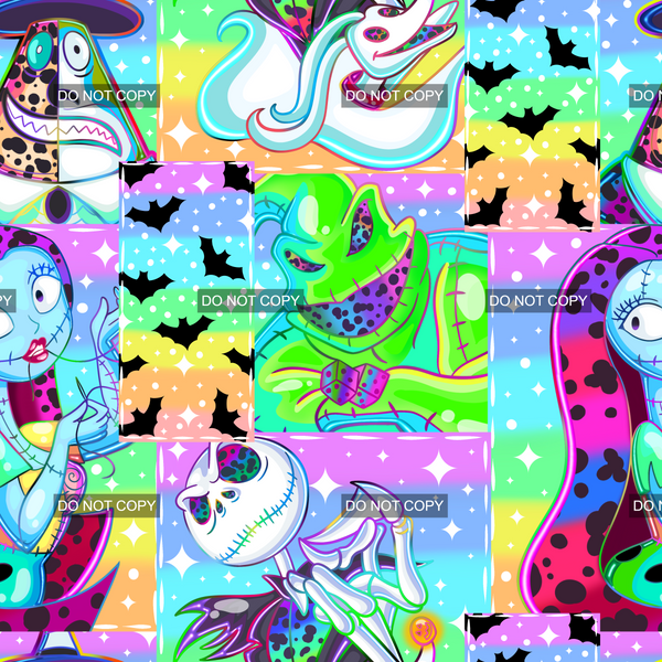 Squared Pastel Nightmare
