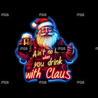 Neon Christmas Panel 2