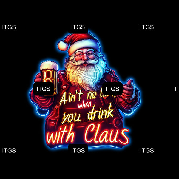Neon Christmas Panel 2