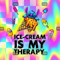 Neon Ice Cream Experiment Panel 4