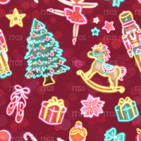 RTS - Christmas Glow - Nutcracker Woven