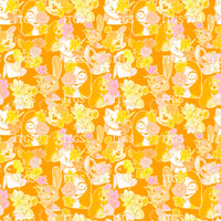 Peek a Boo Garden Coordinate  - Orange -  Exclusive