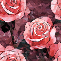Mosaic Roses 14
