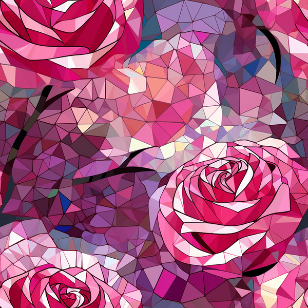 Mosaic Roses 8