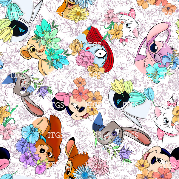 Peek a Boo Garden Main - Tiny Floral - Exclusive