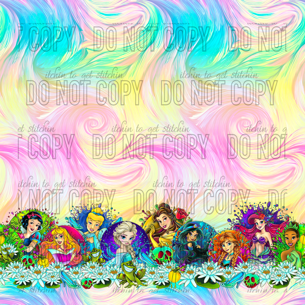 Princess Portraits Border 5