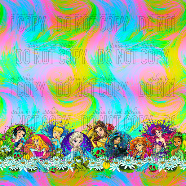 Princess Portraits Border 4