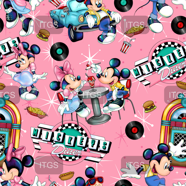 Diner Delights  - Pink