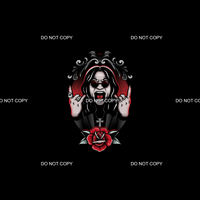 Rock On Panel - Black 1