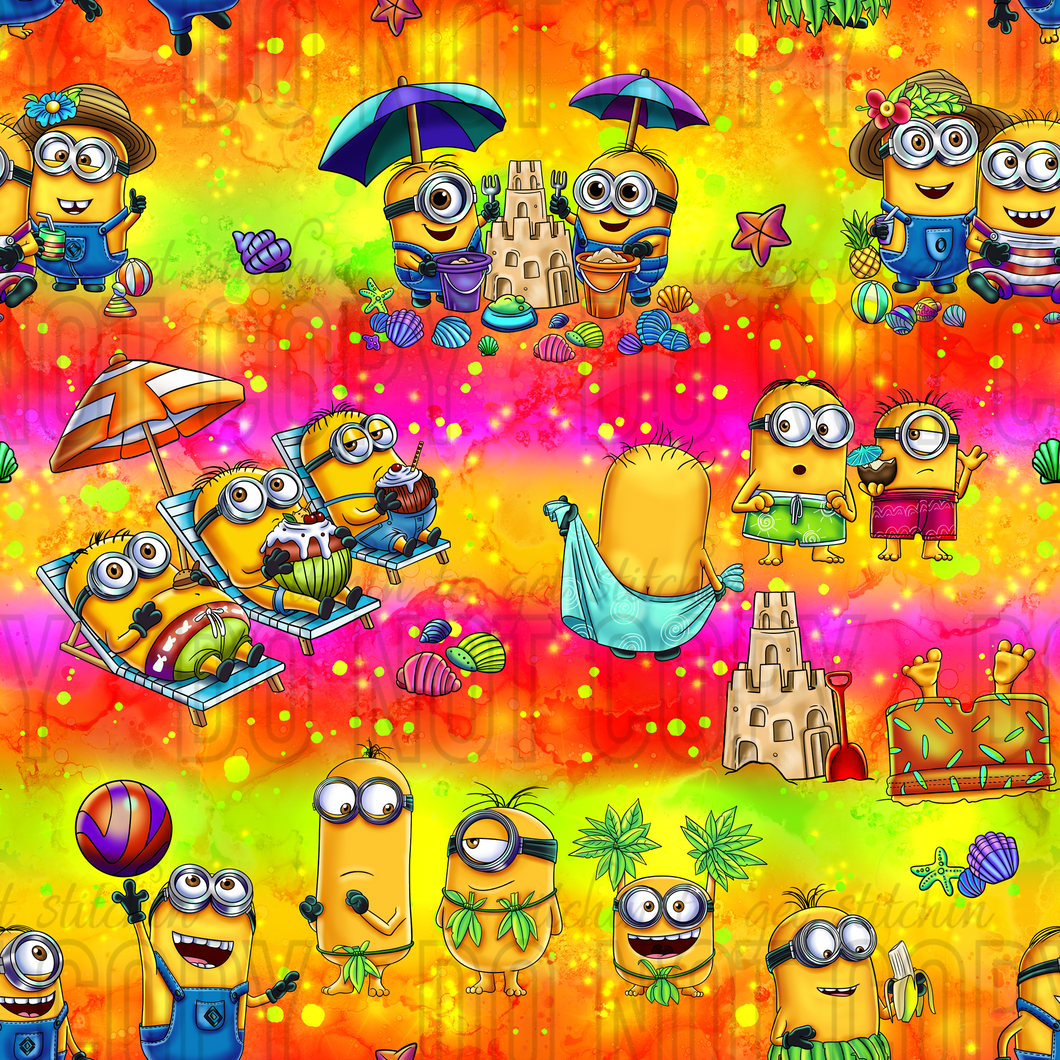 RTS - Beached Yellow Guys Coord 3 Vinyl