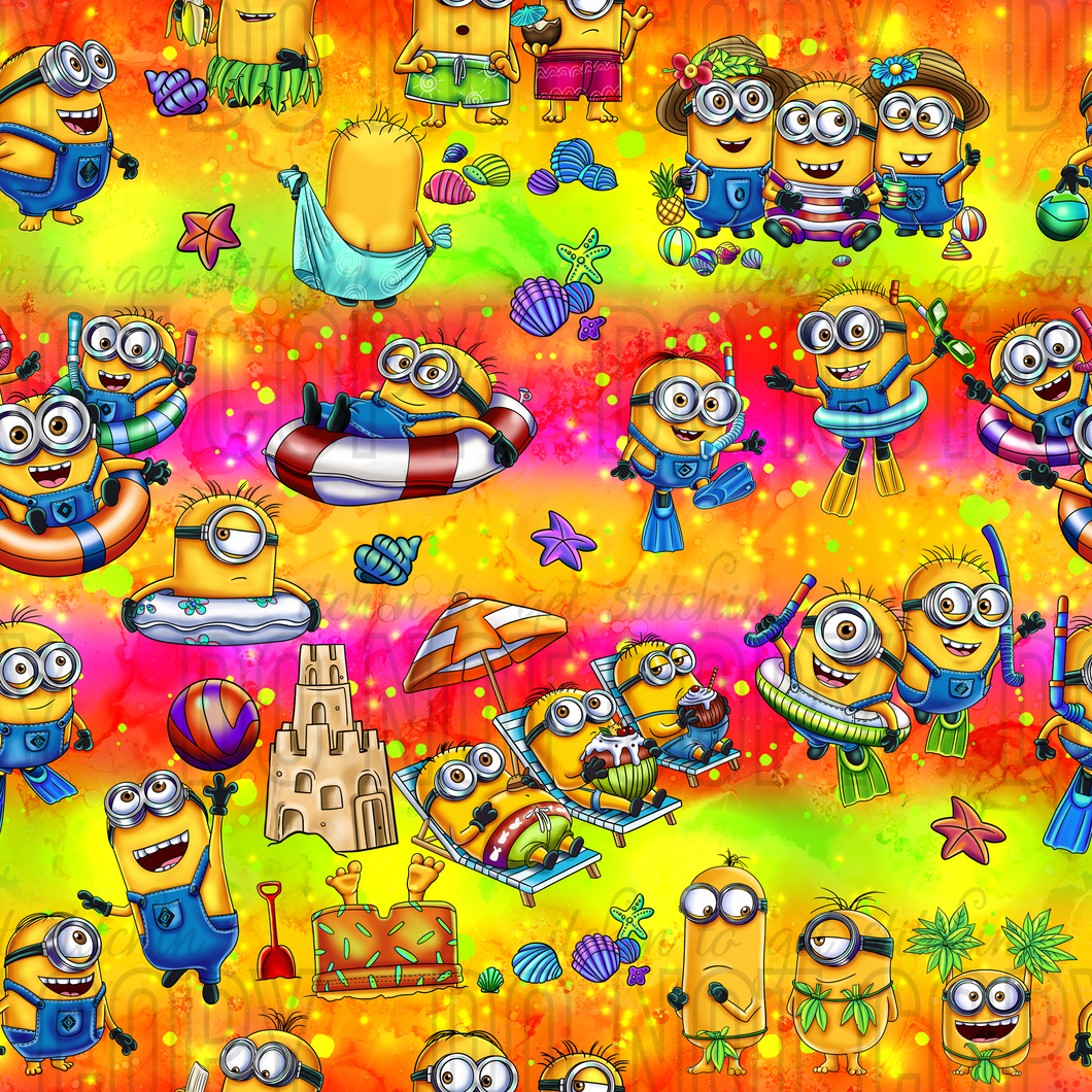 RTS - Beached Yellow Guys Coord 3B Vinyl