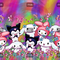 Easter Friends Border - Multi