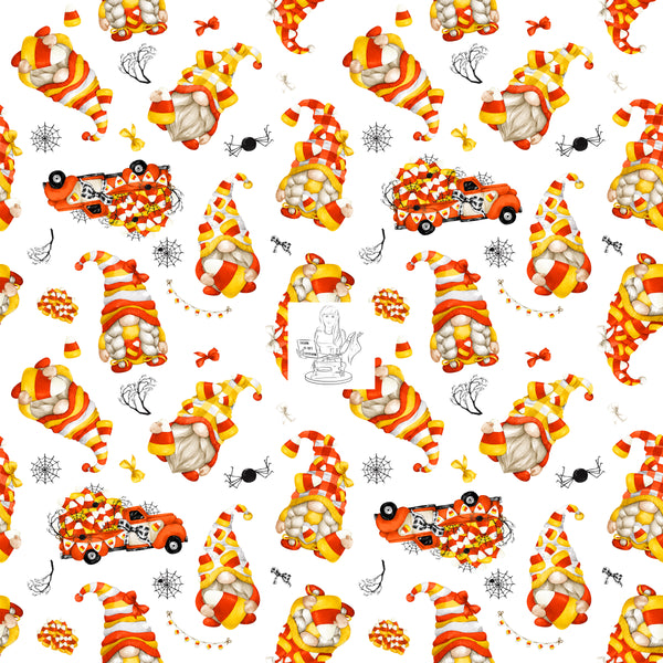 Clear Vinyl Design  -   Candy Corn Gnomes