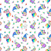 Clear Vinyl Design  - Silly Snow Cones
