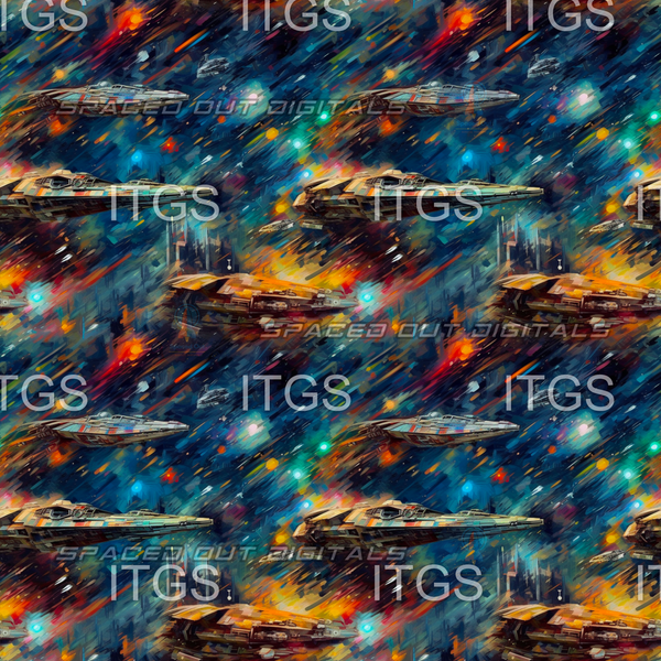 Watercolor Wars - Ships