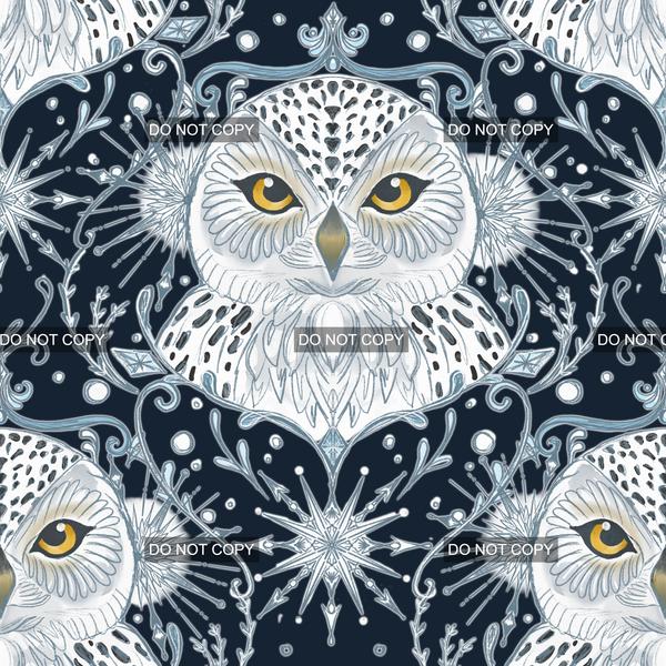 Snow Owl - Dark