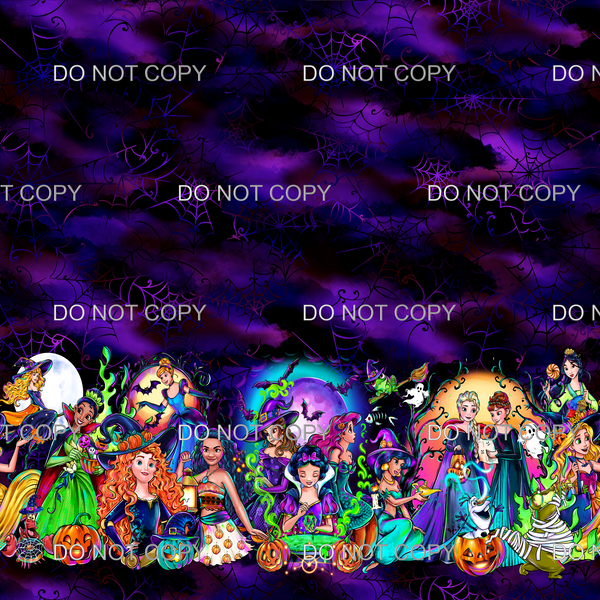 Spooky Princess Border 2