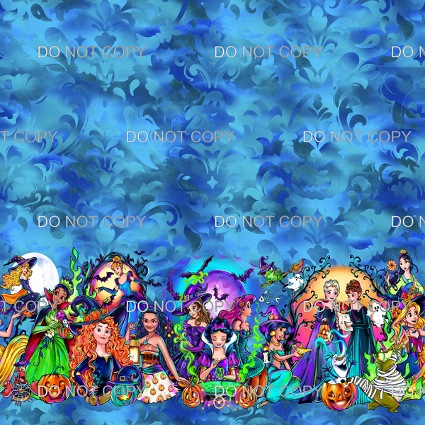 Spooky Princess Border 1