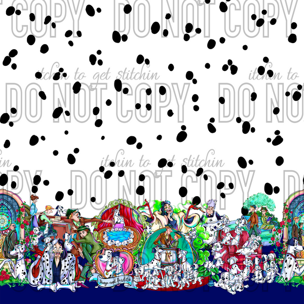 RTS - Spots Galore Border 2 Woven