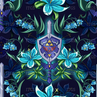 RTS - Power of the Sword - Bold Blue Holograph Vinyl