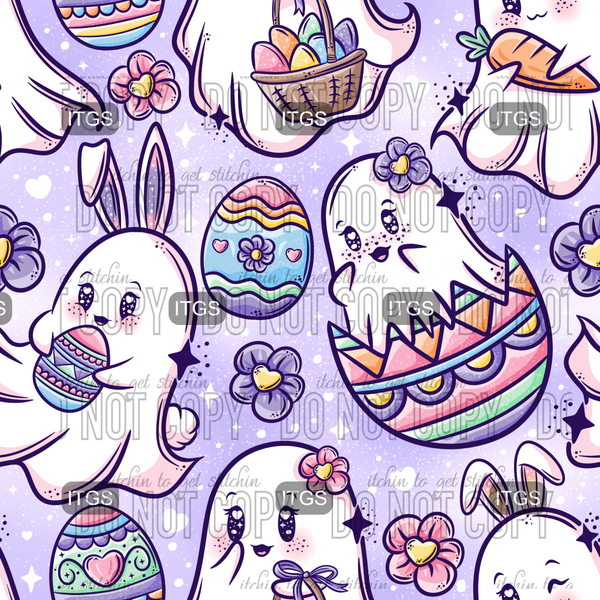 Easter Boo - Lavender