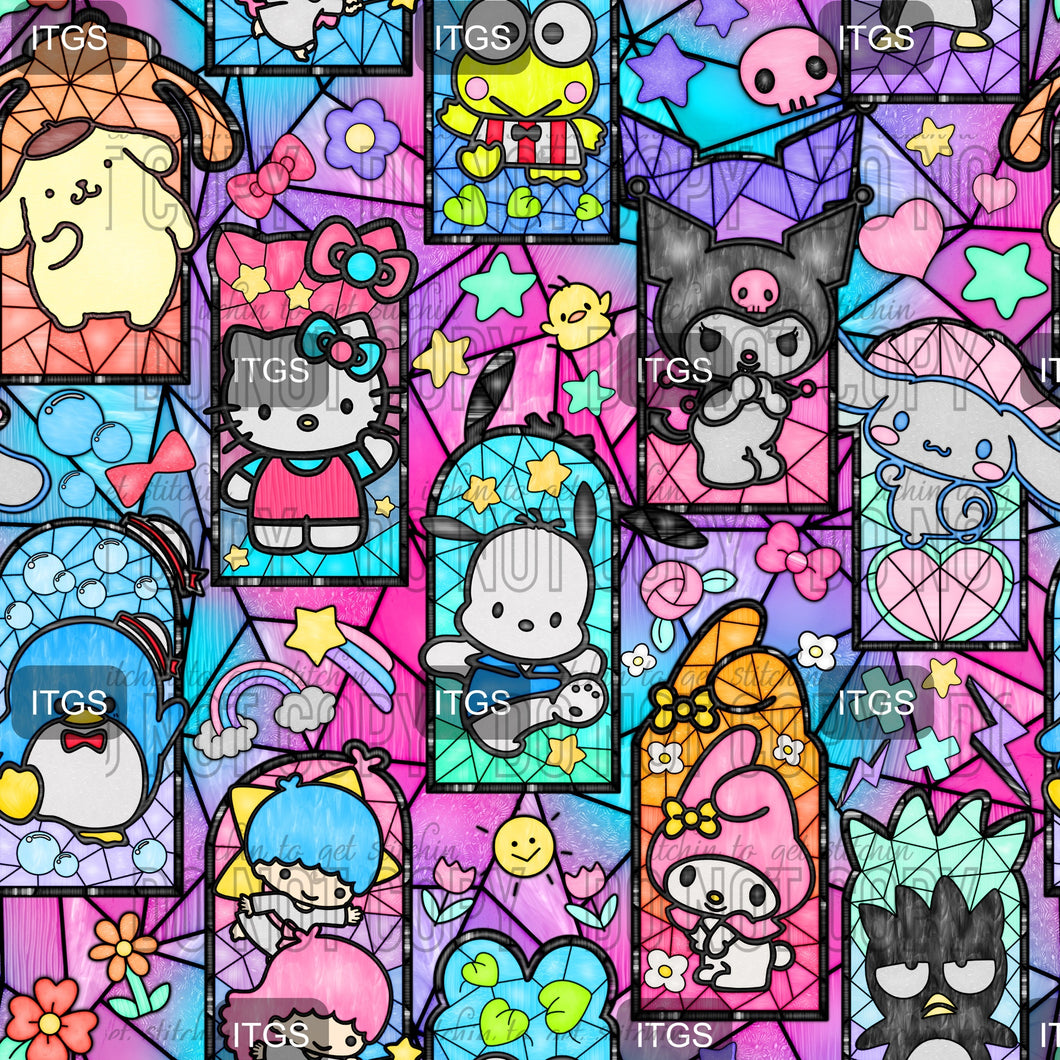 RTS - Stained Fandom Friends - Crew 2 Vinyl