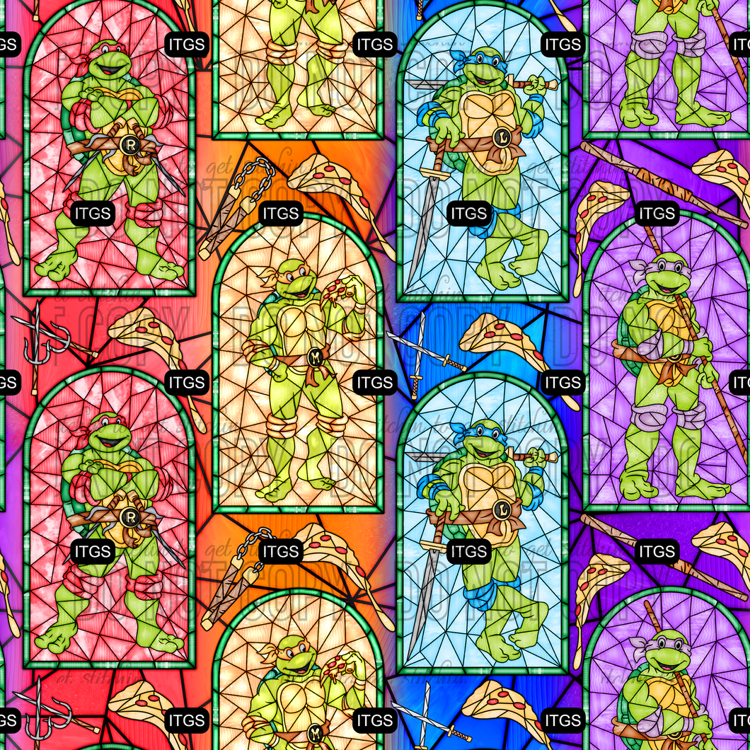 RTS - Stained Turtles Vinyl