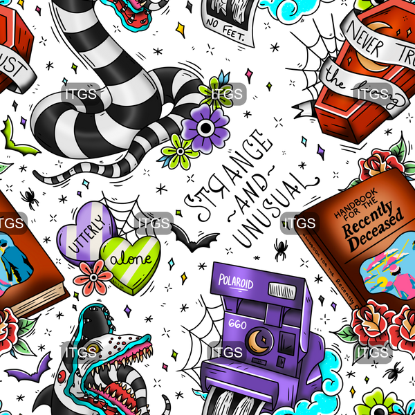 Clear Design -  Wormy Tattoos