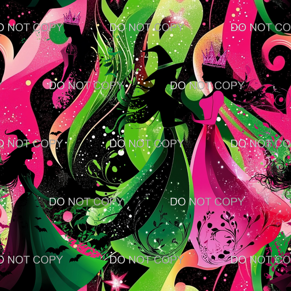 RTS - Witch are you? Good or Evil 2 Cotton Canvas