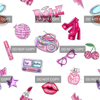 Clear Vinyl Design  - Bratty Girls 2