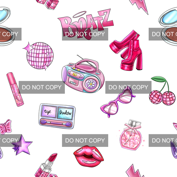 Clear Vinyl Design  - Bratty Girls 2