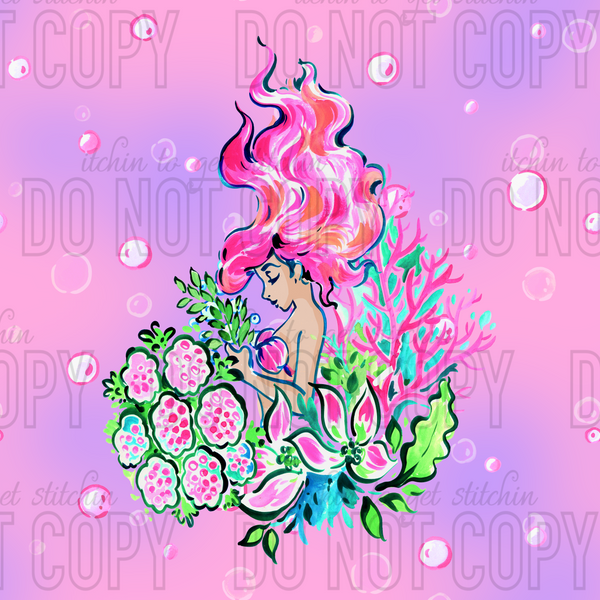 Underwater Dreams Panel 1 - Pink