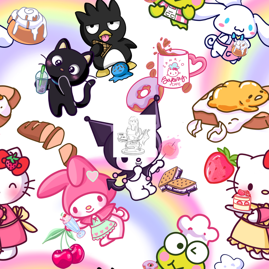 RTS - Clear Vinyl Design  -  Rainbow Riders