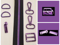 RTS Hardware -  10 Pc SET 1" Purple Set