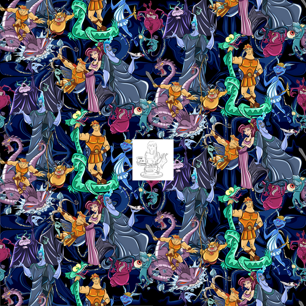 RTS - Devine Hero Main 2  - Dark Cotton Lycra