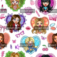 Clear Vinyl Design  - Bratty Girls 1