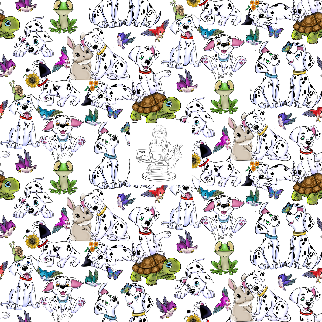 RTS - Clear Vinyl Design  -  Spotted Love