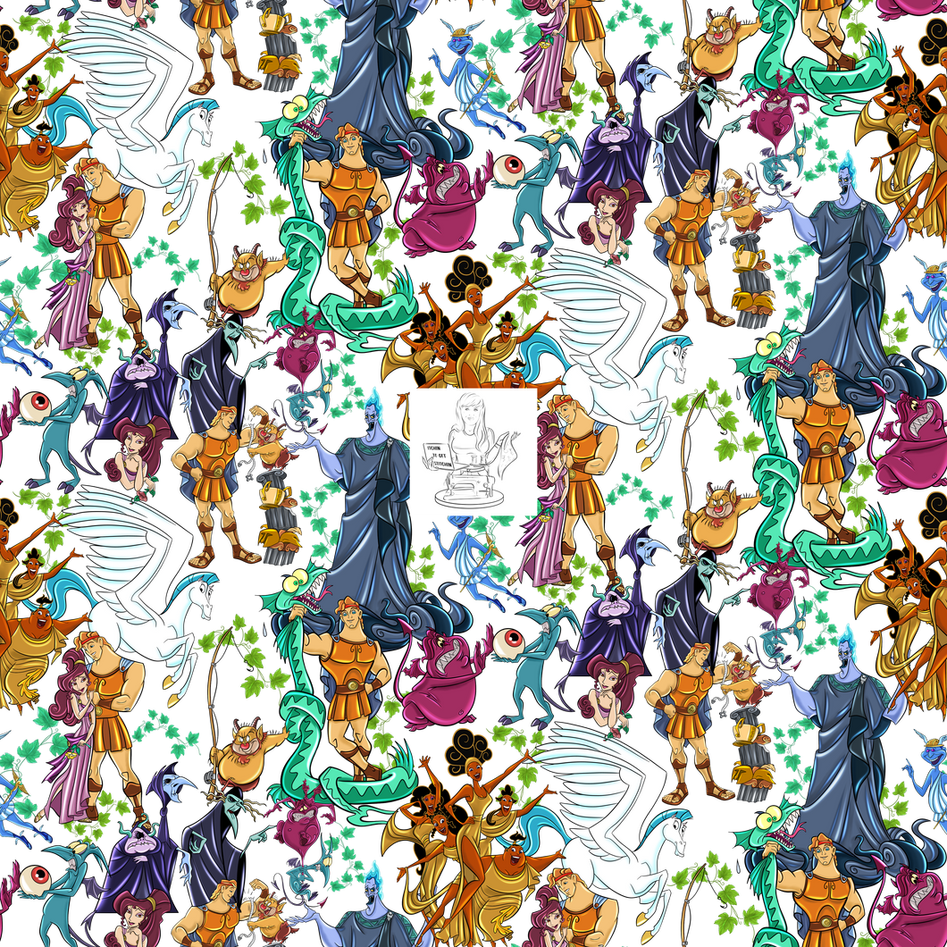 RTS -  Clear Vinyl Design  -  Devine Hero 1