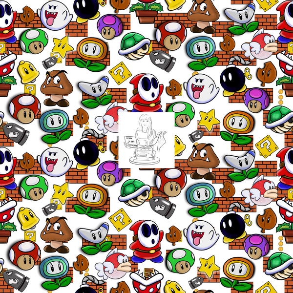 Clear Vinyl Design  -  Gaming Pals 4