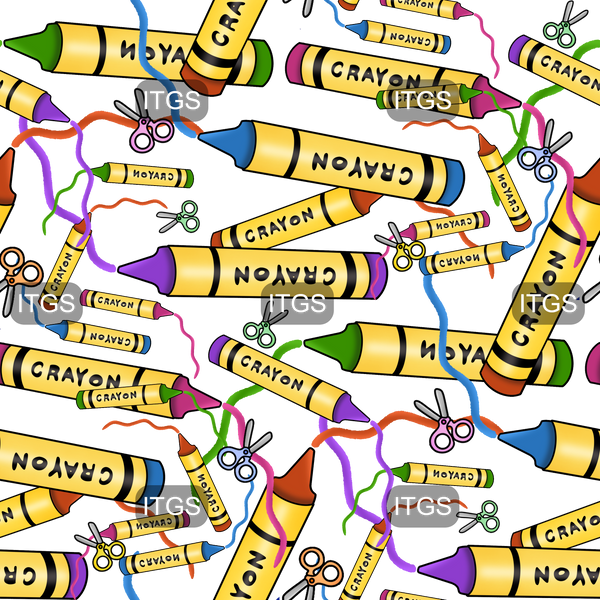 School Experiment Coordinate  - Color Crayons