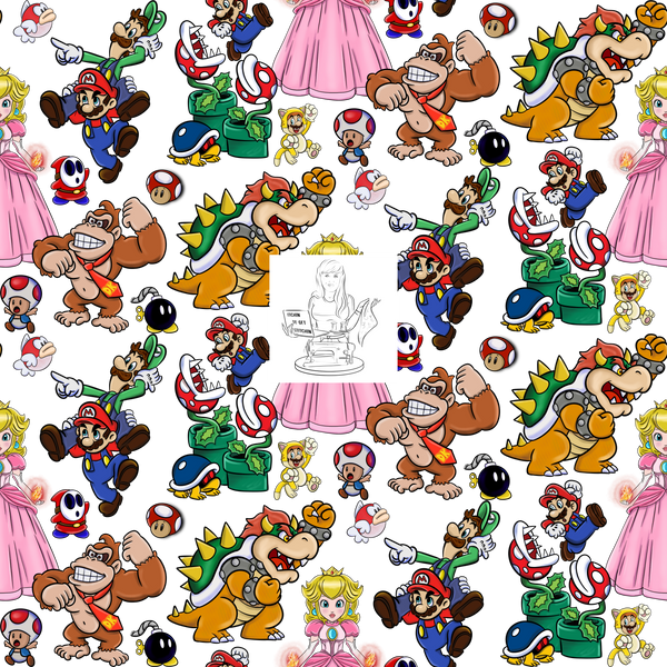 Clear Vinyl Design  -  Gaming Pals 1